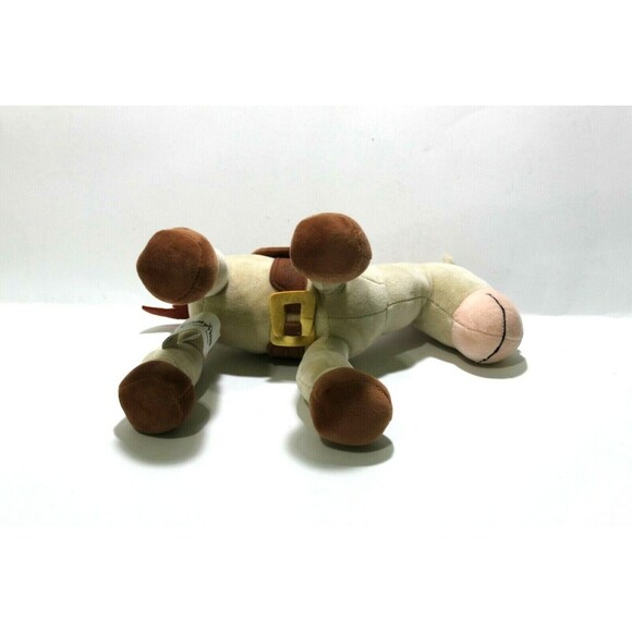 Disney Parks Authentic Bullseye Toy Story Poseable 10" Tan Horse Suede Plush EUC - Picture 6 of 9